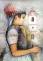 Tekovanka z Čajkova, akvarel, 2010 Tekovanka z Čajkova, akvarel, 2010
